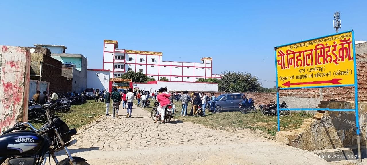 School community gathering outdoors